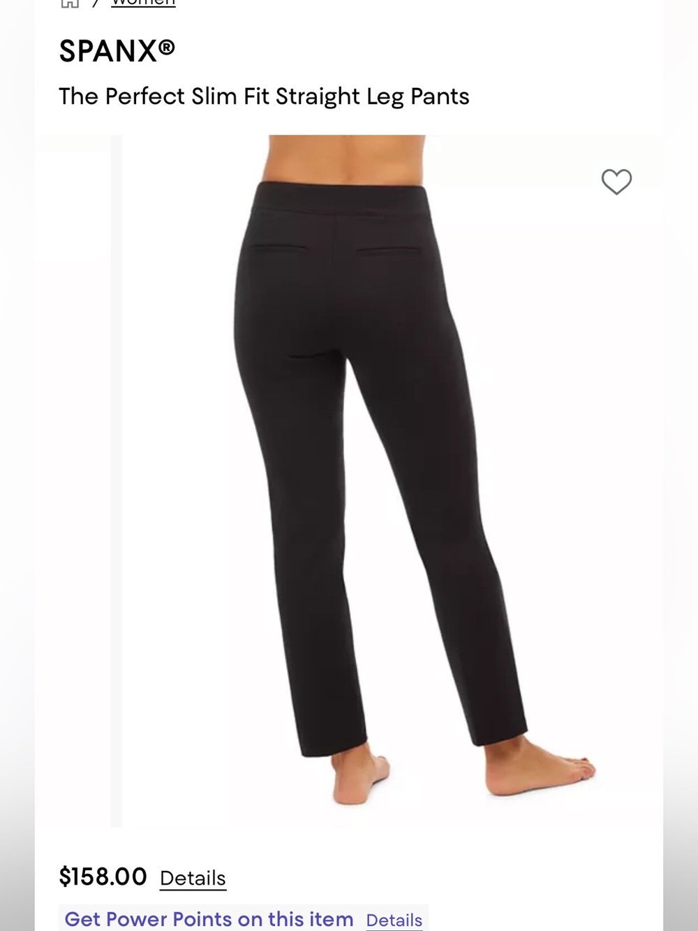 Spanx perfect slim straight pant - Picture 3 of 8